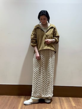 MAEDA KANAさん（レディース・163cm）の春コーディネート