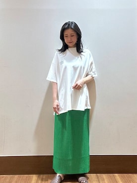 「アーバンリサーチ」｜MAEDA KANAさん（レディース・163cm）の夏コーディネート