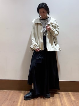 MAEDA KANAさん（レディース・163cm）の春コーディネート