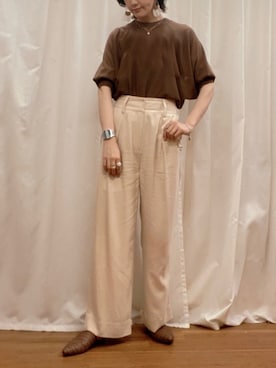 MAEDA KANAさん（レディース・163cm）の夏コーディネート