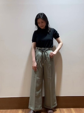 「アーバンリサーチ」｜MAEDA KANAさん（レディース・163cm）の夏コーディネート