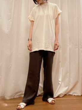 MAEDA KANAさん（レディース・163cm）の夏コーディネート