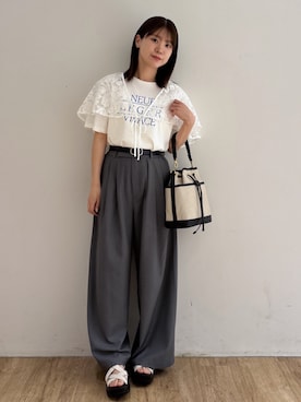 mirei さん（レディース・158cm）の春コーディネート