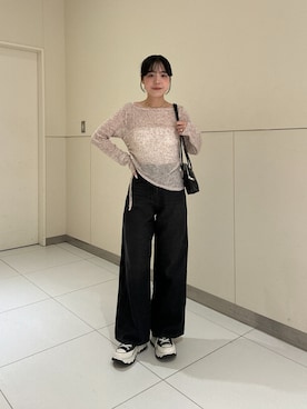 「FREE'S MART（フリーズマート）のアイテム」を使った、reeena053さん（レディース・153cm）の秋コーディネート