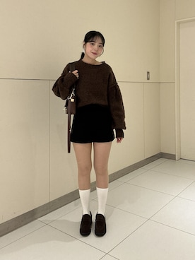 「FREE'S MART（フリーズマート）のアイテム」を使った、reeena053さん（レディース・153cm）の秋コーディネート