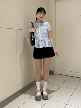 reeena053さん（レディース・153cm）の夏コーディネート