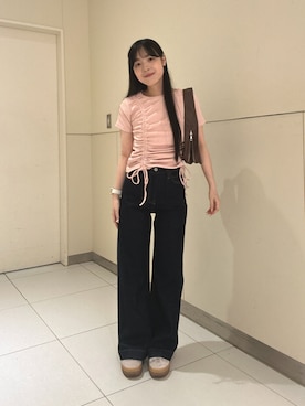 「FREE'S MART（フリーズマート）のアイテム」を使った、reeena053さん（レディース・153cm）の夏コーディネート