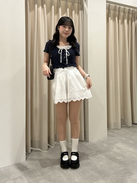 reeena053さん（レディース・153cm）の夏コーディネート