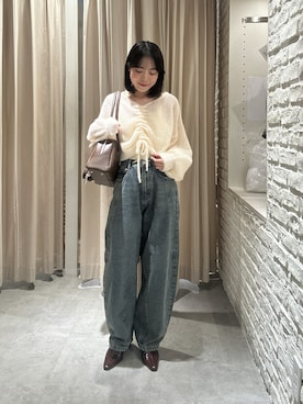 「FREE'S MART（フリーズマート）のアイテム」を使った、reeena053さん（レディース・153cm）の秋コーディネート