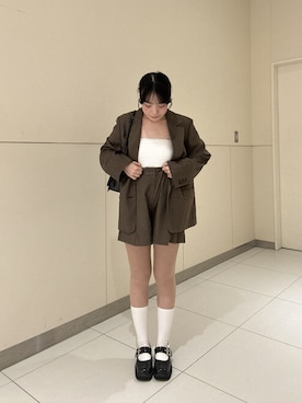 「FREE'S MART（フリーズマート）のアイテム」を使った、reeena053さん（レディース・153cm）の秋コーディネート