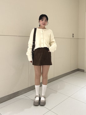 「FREE'S MART（フリーズマート）のアイテム」を使った、reeena053さん（レディース・153cm）の秋コーディネート