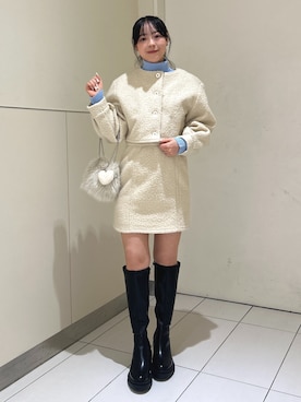 reeena053さん(レディース・153cm)の冬コーディネート