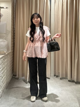 「FREE'S MART（フリーズマート）のアイテム」を使った、reeena053さん（レディース・153cm）の夏コーディネート