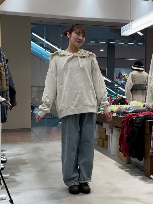 tシャツ 「HELLO.SANFRANCISCO/ハローサンフランシスコ」フラワープリントマルチウェイフリルベルト レディース HELLO.SANFRANCISCO tシャツ 「HELLO.SANFRANCISCO/ハロー