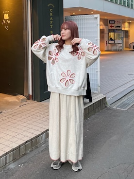「アイテム（ワンピース/ドレス）」を使った、つぐみさん（レディース・162cm・20代）の秋コーディネート