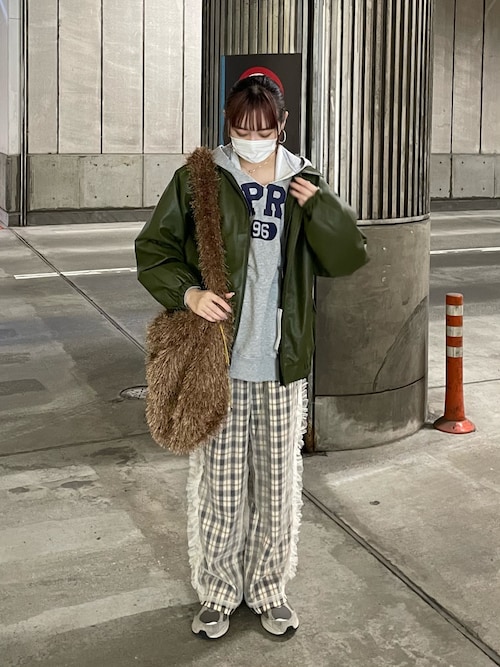 チュールレイヤードチェックパンツ（その他パンツ）｜CIAOPANIC