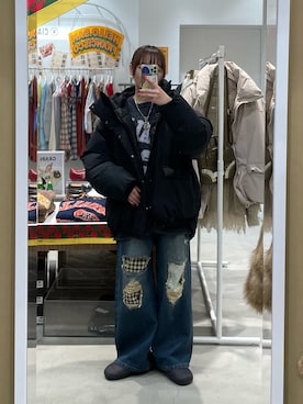 「アイテム（ブルゾン）」を使った、つぐみさん（レディース・162cm・20代）の秋コーディネート