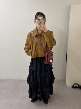 「チャオパニック」｜つぐみさん（レディース・162cm）の秋コーディネート