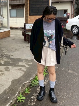 「アイテム（スウェットパンツ）」を使った、mimi77mさん（レディース・153cm）の夏コーディネート