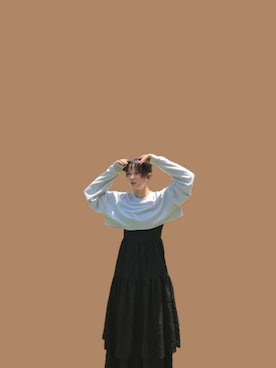 「ZOZO（ゾゾ）のアイテム」を使った、も〜え〜。さん（レディース・167cm）の秋コーディネート