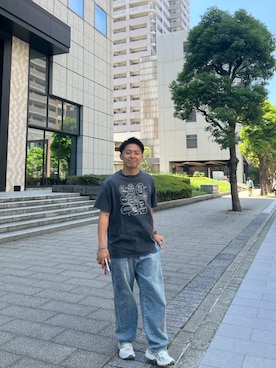 「stussy」｜yudai287さん（メンズ・166cm）の夏コーディネート