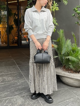 宇野さん（レディース・162cm）の秋コーディネート