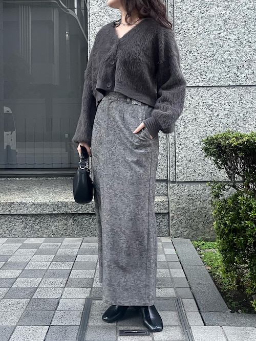 セール】【&g'aime 】花柄タイトスカート Floral Tight Skirt