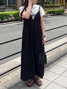 宇野さん（レディース・162cm）の夏コーディネート