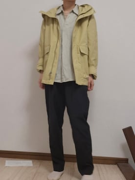 「アイテム（マウンテンパーカー）」を使った、つばめさん（レディース・150cm）の秋コーディネート