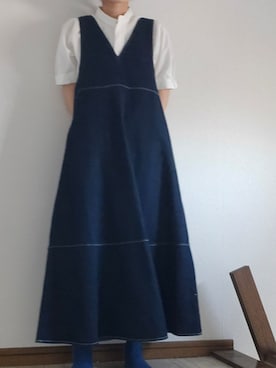 「アイテム（ジャンパースカート）」を使った、つばめさん（レディース・150cm）の夏コーディネート
