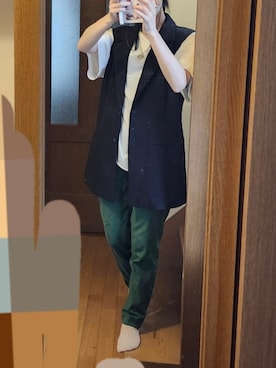 「ジレ」｜つばめさん（レディース・150cm）の夏コーディネート