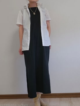 「アイテム（シャツ/ブラウス）」を使った、つばめさん（レディース・150cm）の夏コーディネート