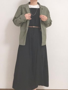 「no brand（ノーブランド）のアイテム（アクセサリー）」を使った、つばめさん（レディース・150cm）の夏コーディネート