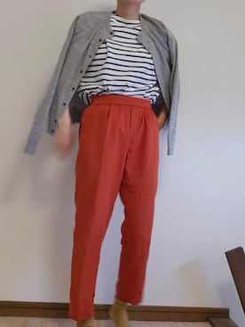 「Samansa Mos2 blue（サマンサモスモスブルー）のアイテム（トップス）」を使った、つばめさん（レディース・150cm）の夏コーディネート