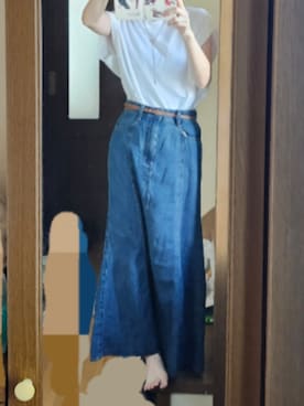 「no brand（ノーブランド）のアイテム」を使った、つばめさん（レディース・150cm）の夏コーディネート