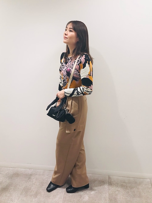M. Christian Lacroix 蘭モチーフ セーター Desigual ニット セーター M. Christian Lacroix 蘭モチーフ