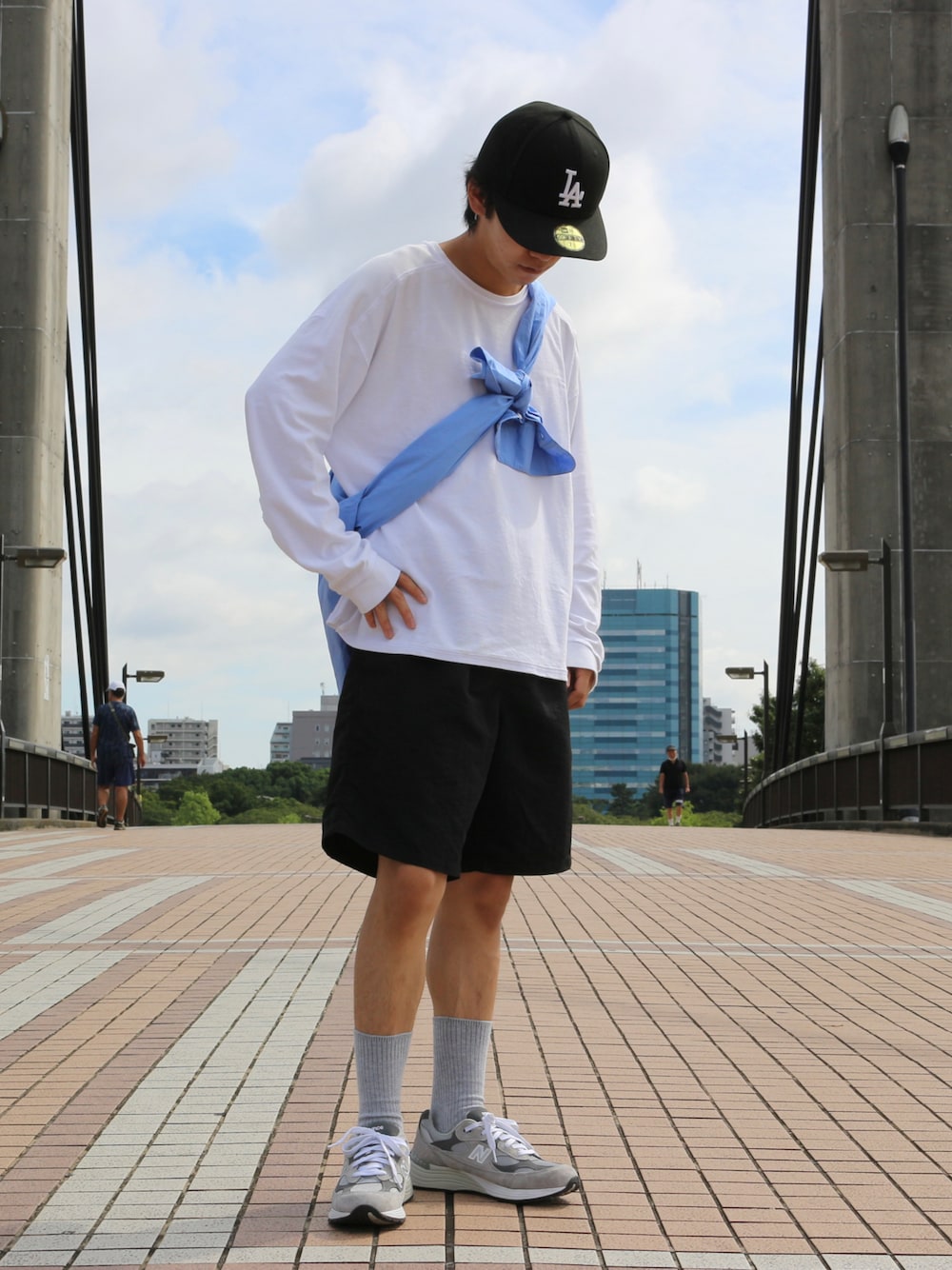 SATOKIさんの「NEW BALANCE　M992（NEW BALANCE）」を使ったコーディネート