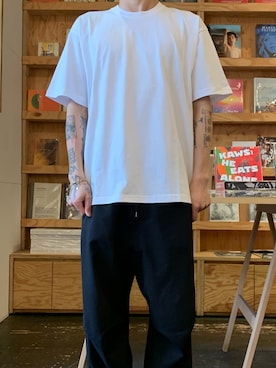 「RICHARDSON（リチャードソン）のアイテム」を使った、Yutoさん（メンズ・175cm）の春コーディネート