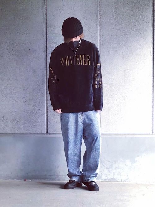 glamb（グラム）の「Smoke beats feather knit / スモークビーツ
