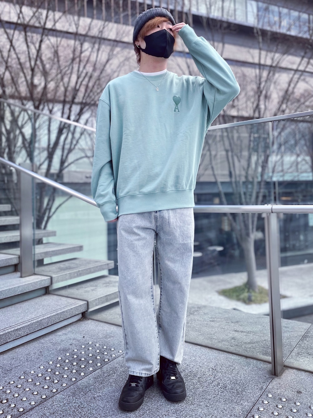 ami paris】メンズスウェット