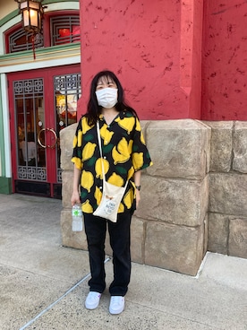 「OZONE COMMUNITY（オゾンコミュニティ）のアイテム（腕時計）」を使った、さんちゃんさん（レディース・153cm）の秋コーディネート