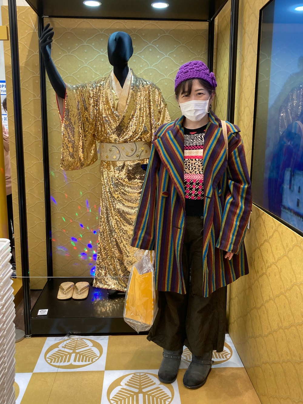 「低身長コーデ、パンツスタイル、30代コーデ」｜「CLUTCHのアイテム（その他パンツ、グリーン系）」を使った、さんちゃんさん（レディース・153cm）の春コーディネートの1枚目の写真