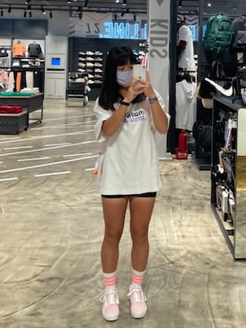 「muahmuah（ムーアムーア）のアイテム」を使った、keyuanさん（レディース・153cm）の秋コーディネート