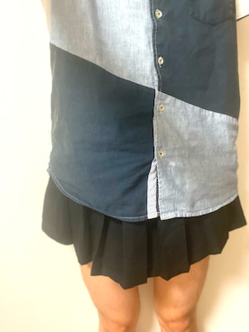 「アイテム（スカート）」を使った、happyhashimoto926さん（メンズ・170cm）の秋コーディネート
