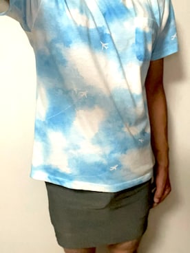 「Design Tshirts Store graniph（デザイン　ティーシャツ　ストア　グラニフ）のアイテム」を使った、happyhashimoto926さん（メンズ・170cm）の夏コーディネート