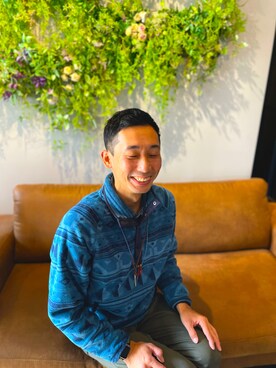 「アイテム（ニット/セーター）」を使った、happyhashimoto926さん（メンズ・170cm・30代）の秋コーディネート