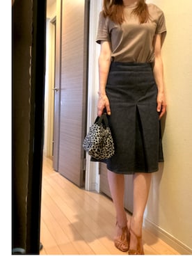 「アイテム（ブレスレット）」を使った、yuriiiipさん（レディース・157cm）の夏コーディネート