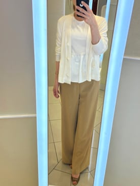 「plage（プラージュ）のアイテム」を使った、yuriiiipさん（レディース・157cm）の春コーディネート