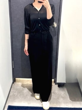 「アイテム（腕時計）」を使った、yuriiiipさん（レディース・157cm）の夏コーディネート