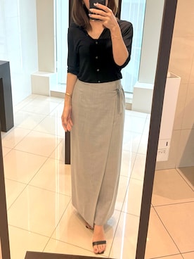 「CITIZEN（シチズン）のアイテム」を使った、yuriiiipさん（レディース・157cm）の夏コーディネート